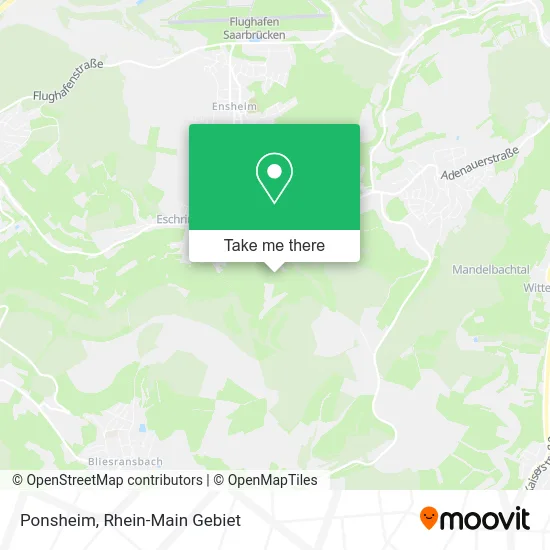 Ponsheim map