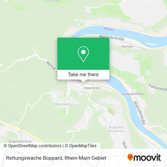Карта Rettungswache Boppard