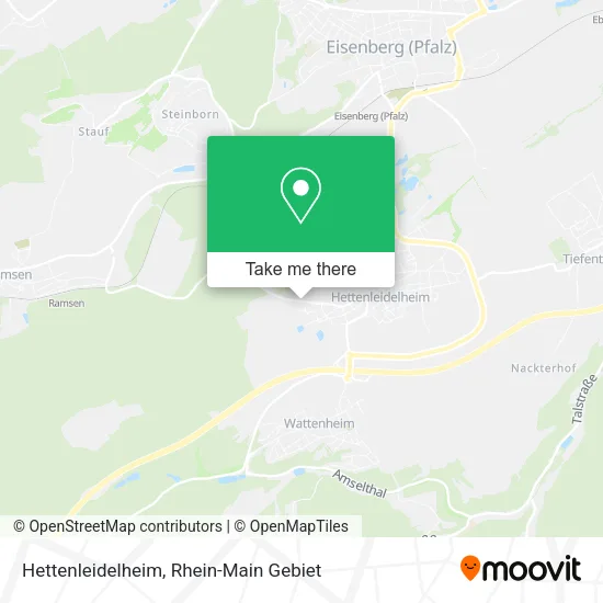 Карта Hettenleidelheim