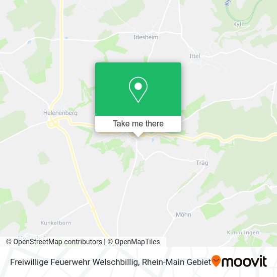 Карта Freiwillige Feuerwehr Welschbillig