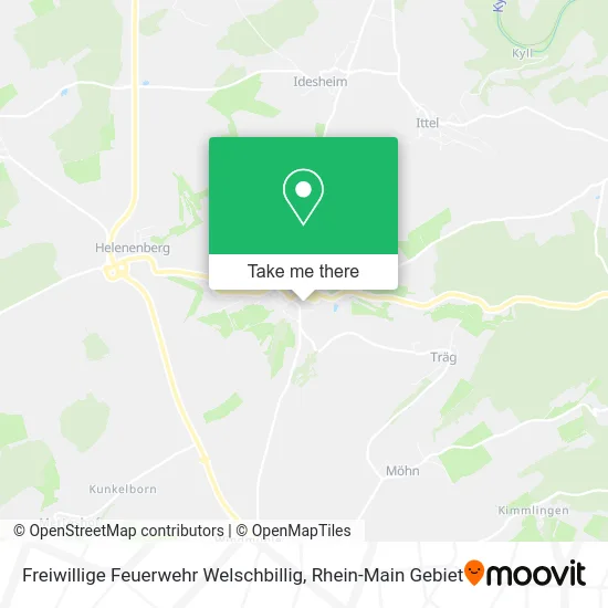 Карта Freiwillige Feuerwehr Welschbillig