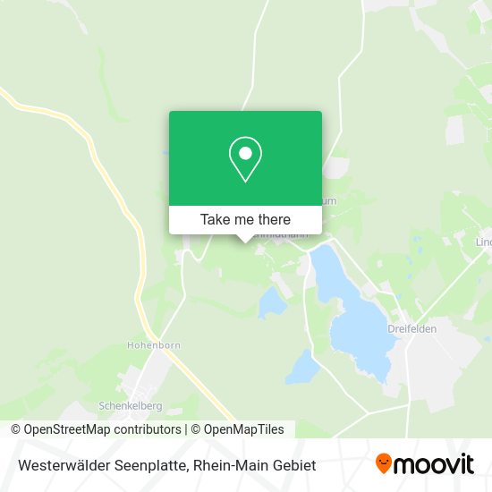 Карта Westerwälder Seenplatte