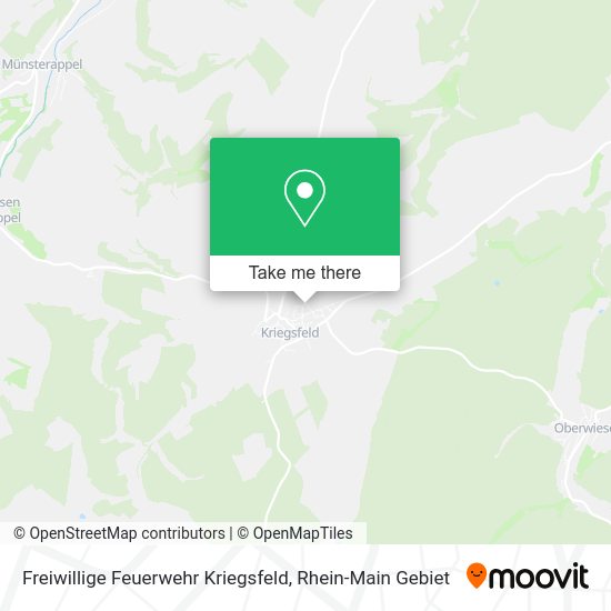 Карта Freiwillige Feuerwehr Kriegsfeld
