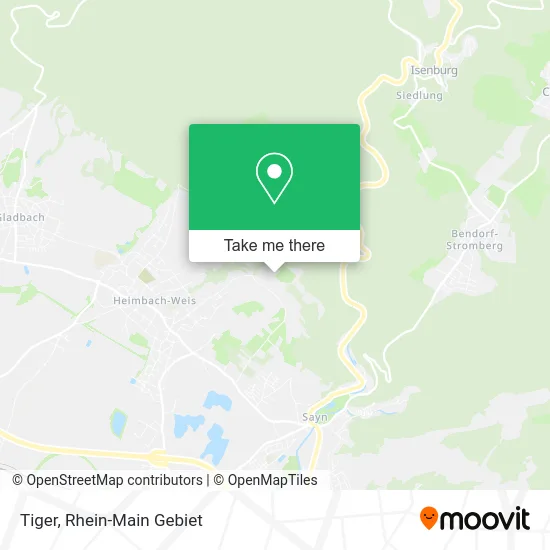 Карта Tiger