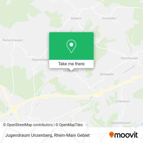 Карта Jugendraum Unzenberg