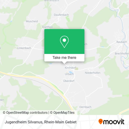 Карта Jugendheim Silvanus