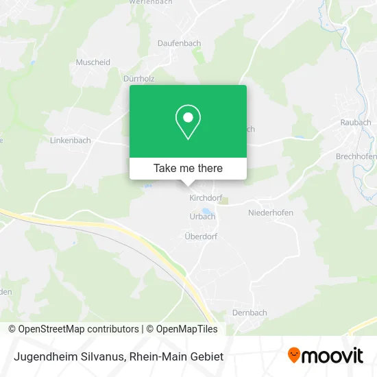 Карта Jugendheim Silvanus