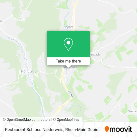Карта Restaurant Schloss Niederweis