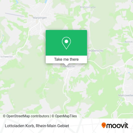 Карта Lottoladen Korb