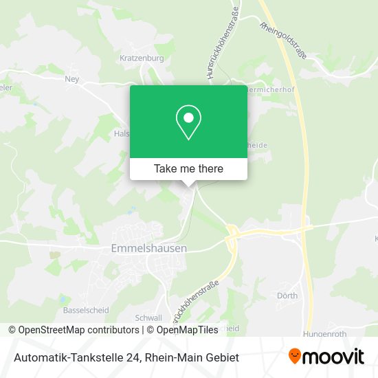 Карта Automatik-Tankstelle 24