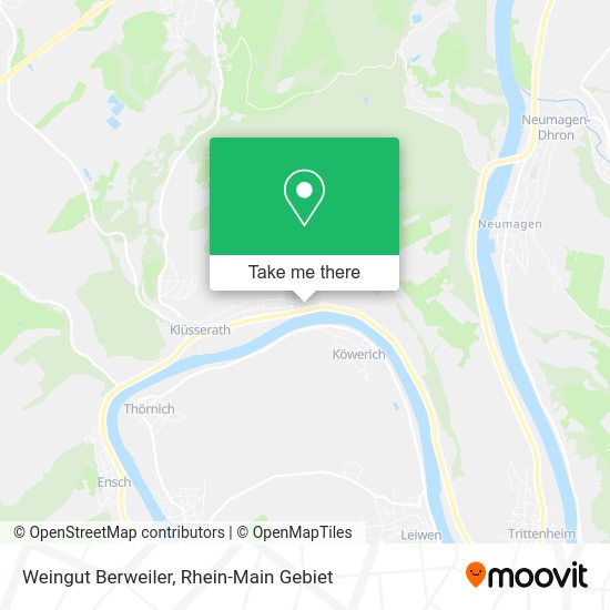 Карта Weingut Berweiler