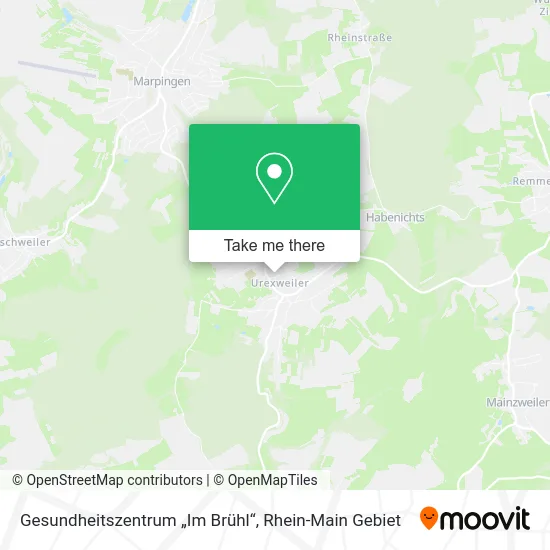 Карта Gesundheitszentrum „Im Brühl“
