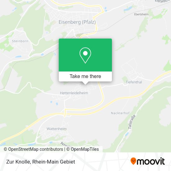 Карта Zur Knolle