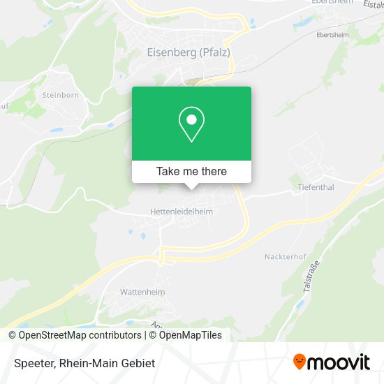 Карта Speeter