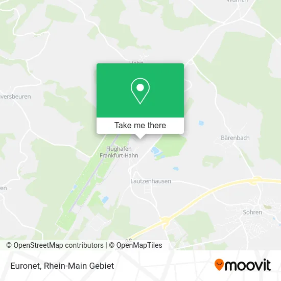 Euronet map