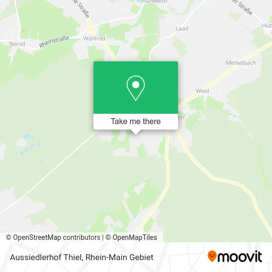Карта Aussiedlerhof Thiel