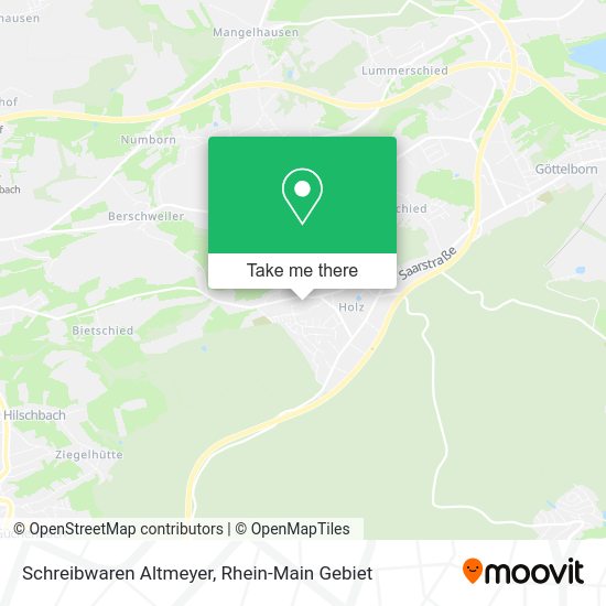 Карта Schreibwaren Altmeyer