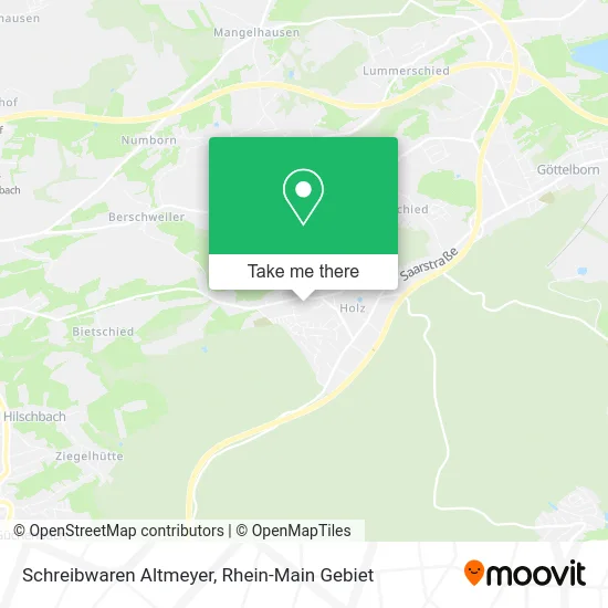 Карта Schreibwaren Altmeyer