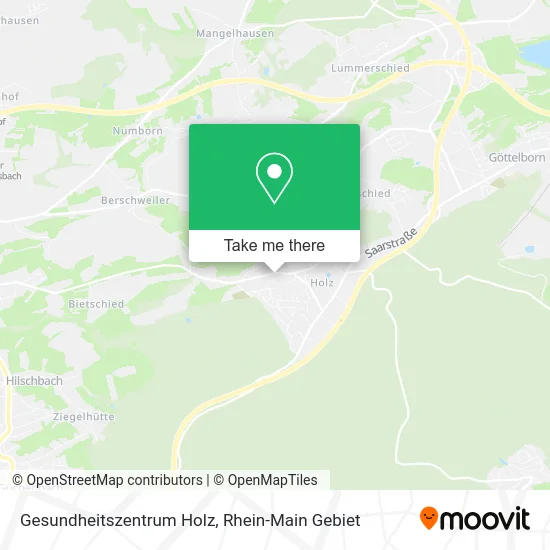 Карта Gesundheitszentrum Holz