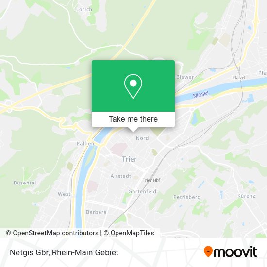 Карта Netgis Gbr