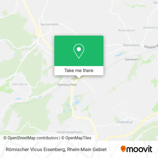 Карта Römischer Vicus Eisenberg