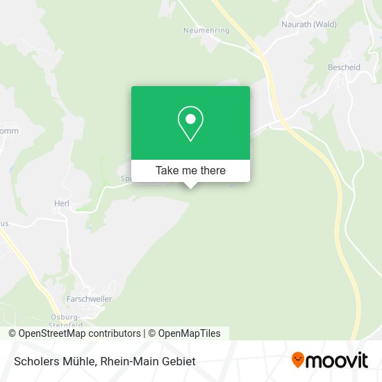 Scholers Mühle map