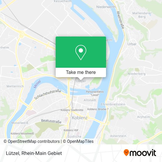 Карта Lützel