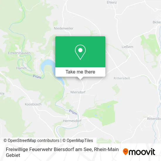 Карта Freiwillige Feuerwehr Biersdorf am See