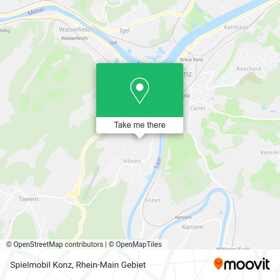 Карта Spielmobil Konz