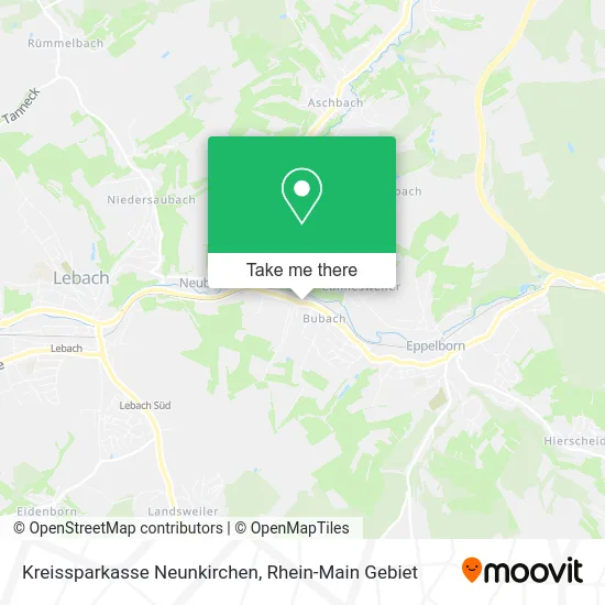 Карта Kreissparkasse Neunkirchen
