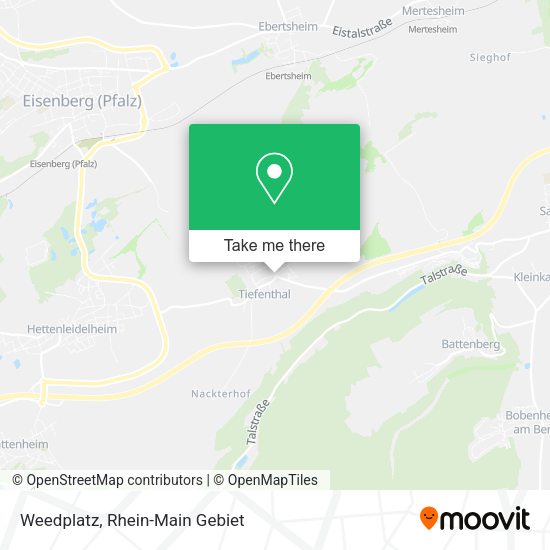 Карта Weedplatz