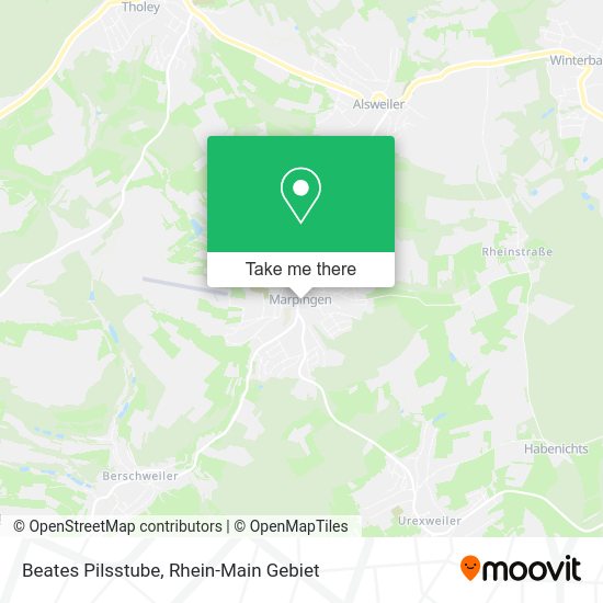 Карта Beates Pilsstube