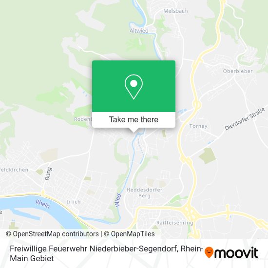 Карта Freiwillige Feuerwehr Niederbieber-Segendorf