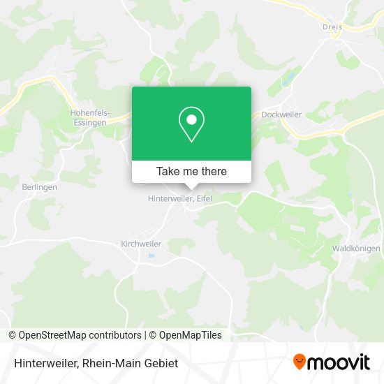 Карта Hinterweiler