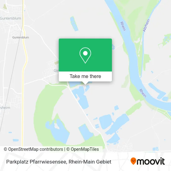 Карта Parkplatz Pfarrwiesensee