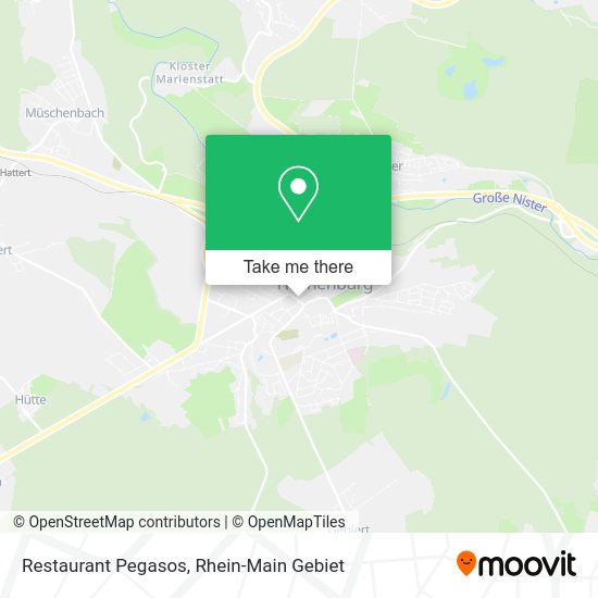 Карта Restaurant Pegasos