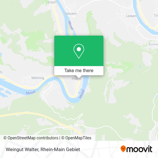 Карта Weingut Walter