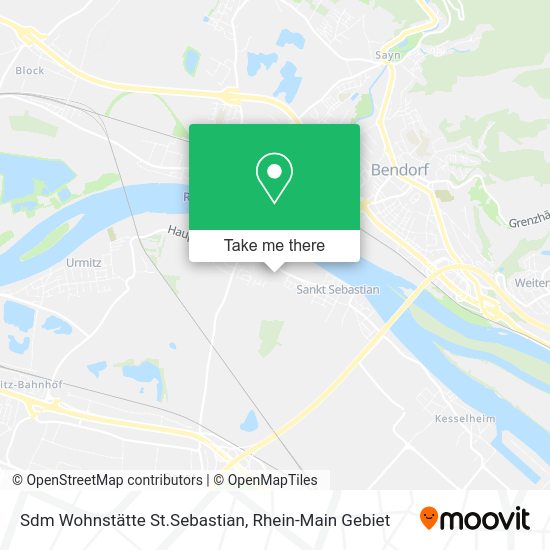 Карта Sdm Wohnstätte St.Sebastian