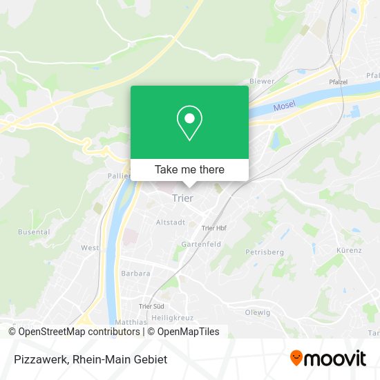Карта Pizzawerk