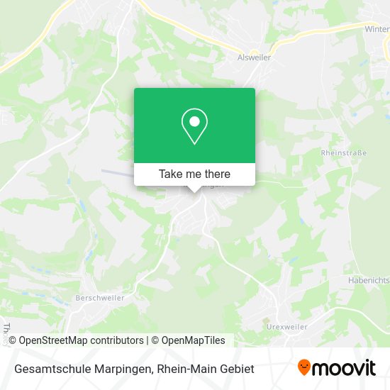 Карта Gesamtschule Marpingen