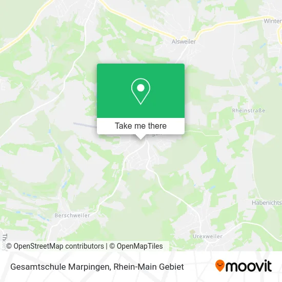 Карта Gesamtschule Marpingen