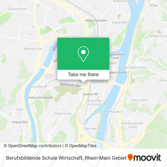 Карта Berufsbildende Schule Wirtschaft