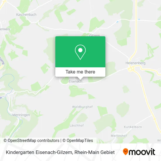 Карта Kindergarten Eisenach-Gilzem