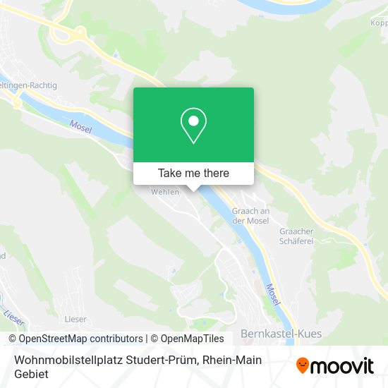 Карта Wohnmobilstellplatz Studert-Prüm