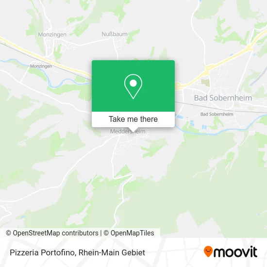 Карта Pizzeria Portofino