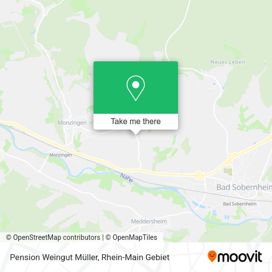 Карта Pension Weingut Müller