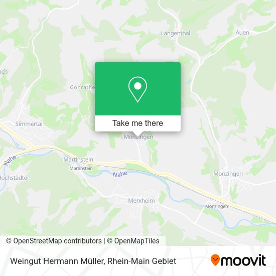 Карта Weingut Hermann Müller