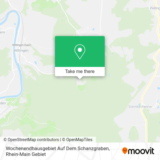 Карта Wochenendhausgebiet Auf Dem Schanzgraben
