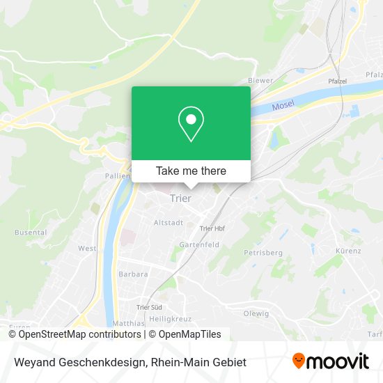 Карта Weyand Geschenkdesign