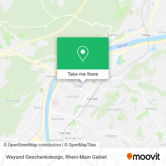 Карта Weyand Geschenkdesign